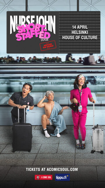 NURSE JOHN – THE SHORT STAFFED TOUR AROUND THE WORLD